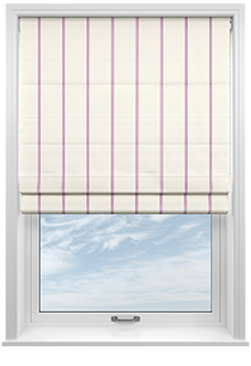 The British Stripe Co. Victoria, Brighton No.2 - Twist&Fit Roman Blind